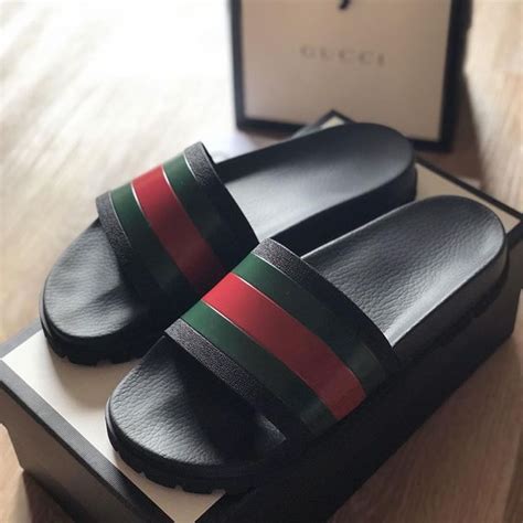 buy used gucci slides|gucci slides knock off.